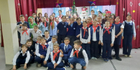 В Детско-юношеском центре города Мценска провели новогодние мероприятия для пионеров - Газета Мценский край