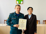 В Мценском районе наградили спасателей