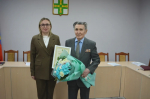 Почетный гражданин Мценского района получил поздравление с юбилеем